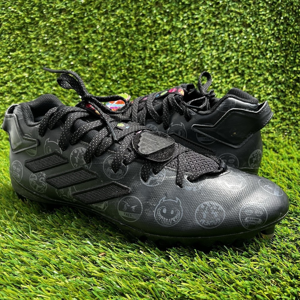 Adidas Shoes Men Size 10 Freak 22 Big Mood Football Cleats Black